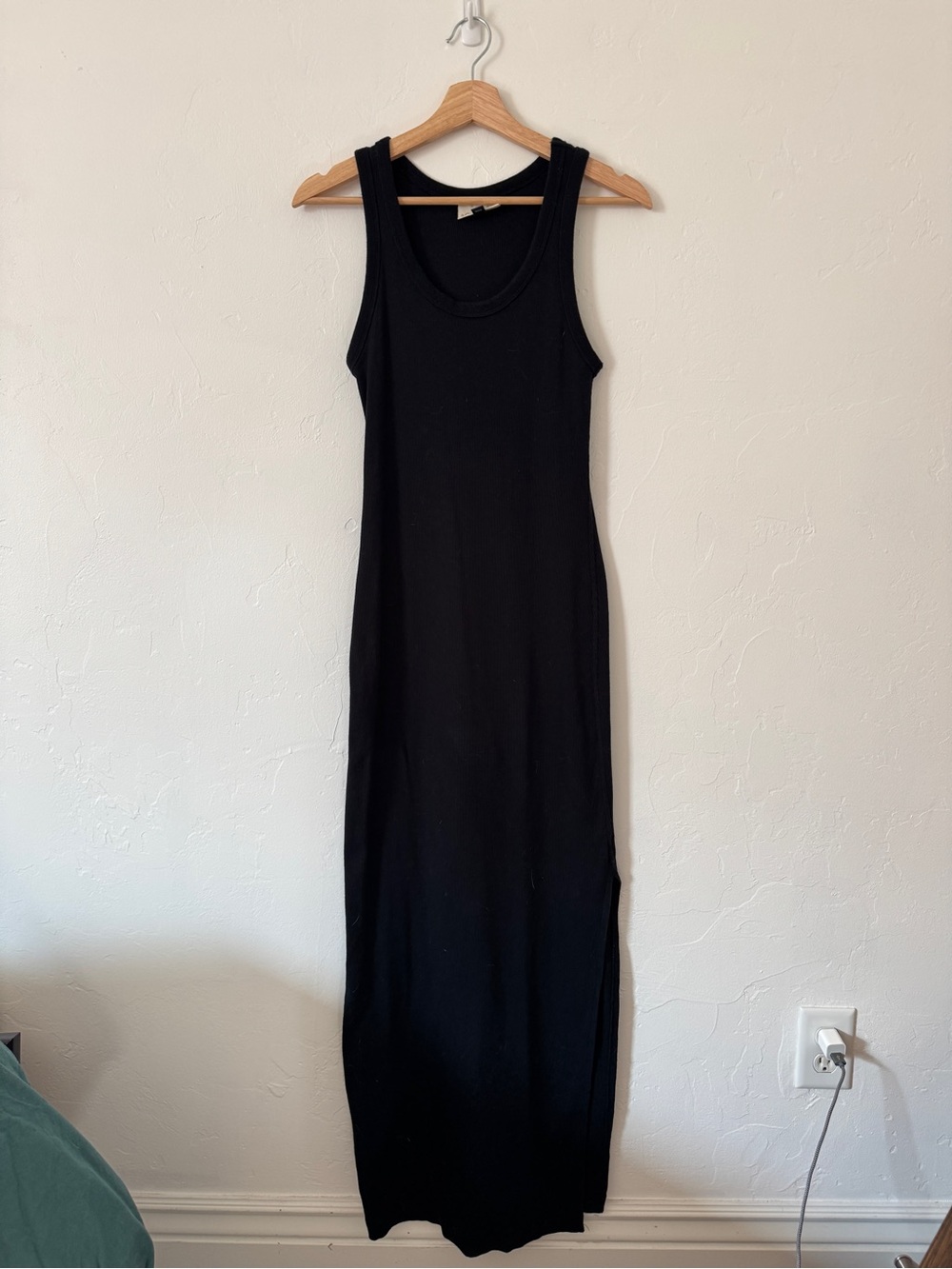 Universal Thread Black Sleeveless Bodycon Maxi Dress